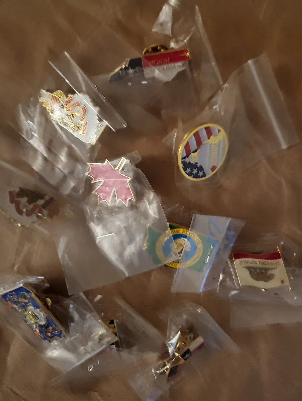 Enamel Pins - California BEAR included